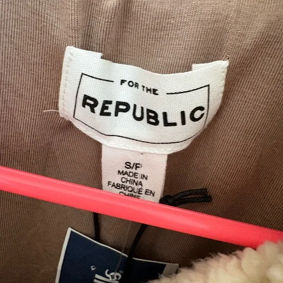 For the Republic Sherpa Jacket/Coat - Picture 2 of 7
